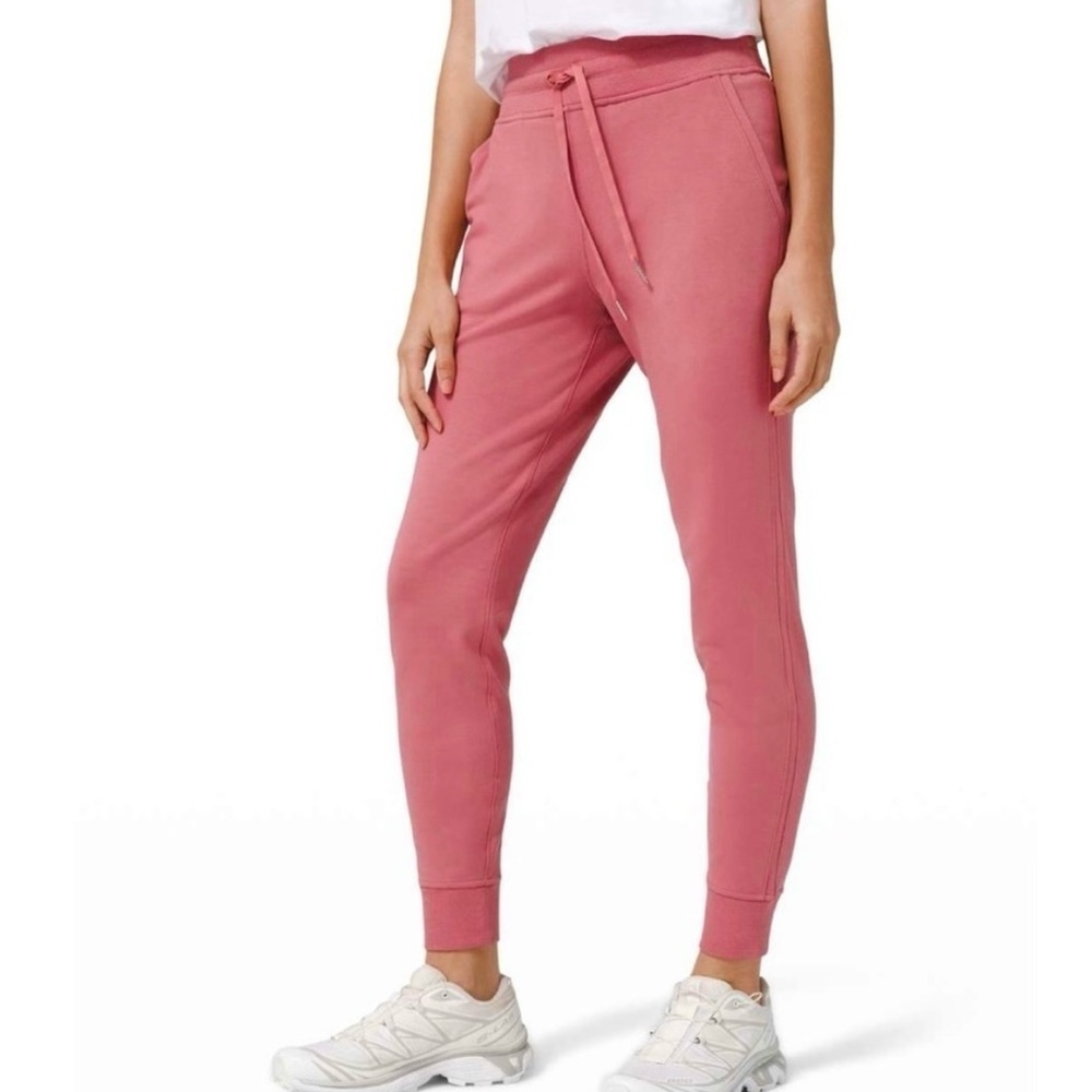 Lululemon Warm Down Pink Joggers Size 14